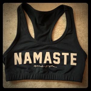 Spiritual Gangster NAMASTE bra